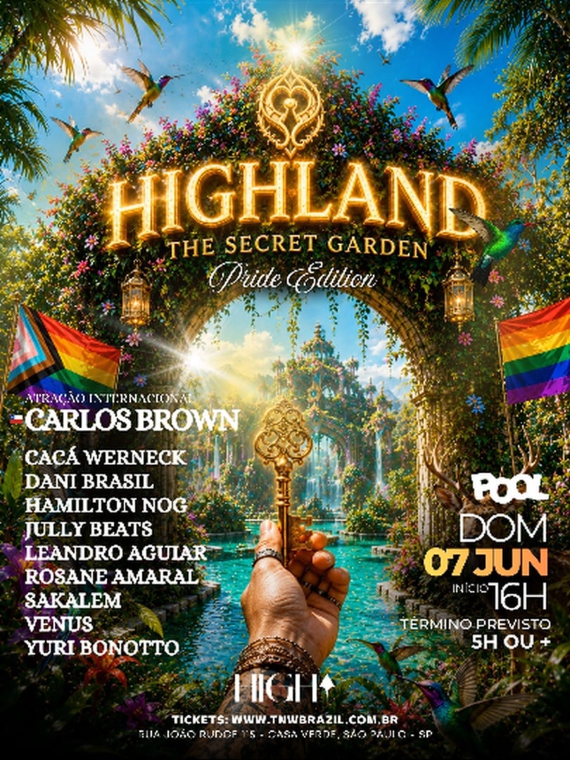 07.06 | HIGHLAND  | PRIDE 2026 |  SÃO PAULO | TNW