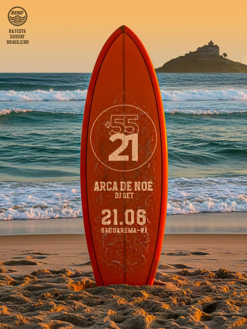5521 Convida: Arca de Noé DJ Set em Saquarema