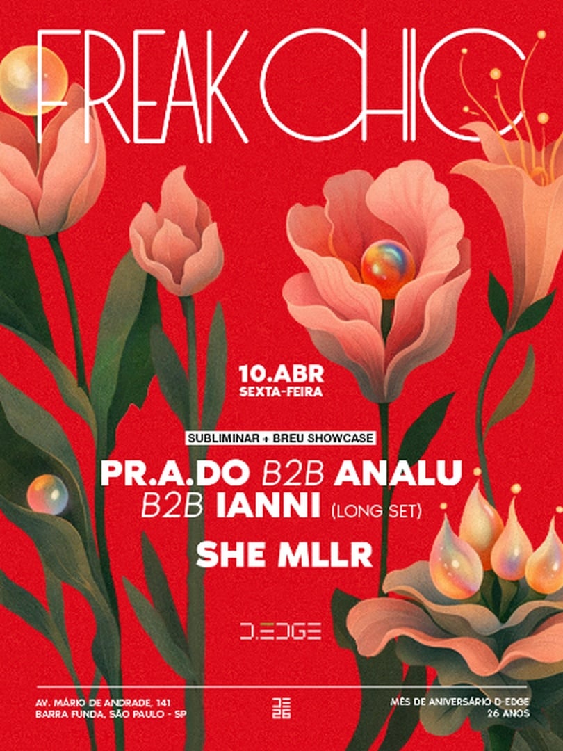 FREAK CHIC D-EDGE SP pres.: PR.A.DO B2B ANALU B2B IANNI (LONG SET). SHE MLLR