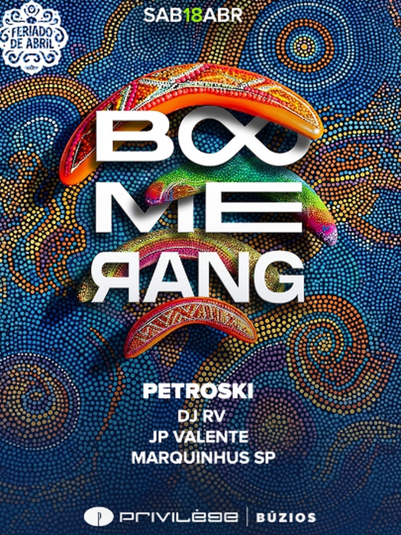 Boomerang com Petroski no Privilège Búzios em Armação dos Búzios