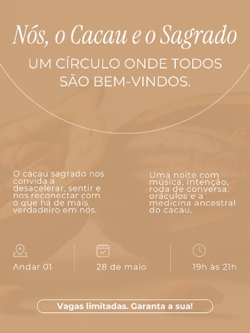 Nós, o Cacau e o Sagrado