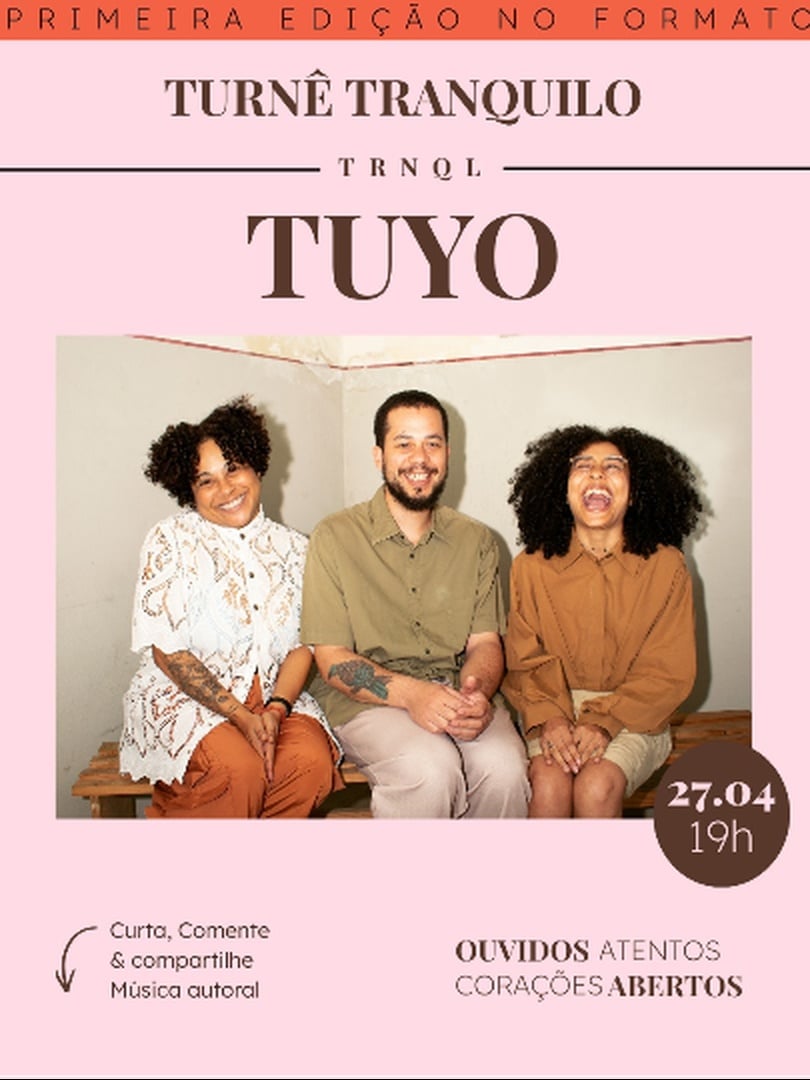 Turnê Tranquilo - Belo Horizonte (Bh) em Belo Horizonte
