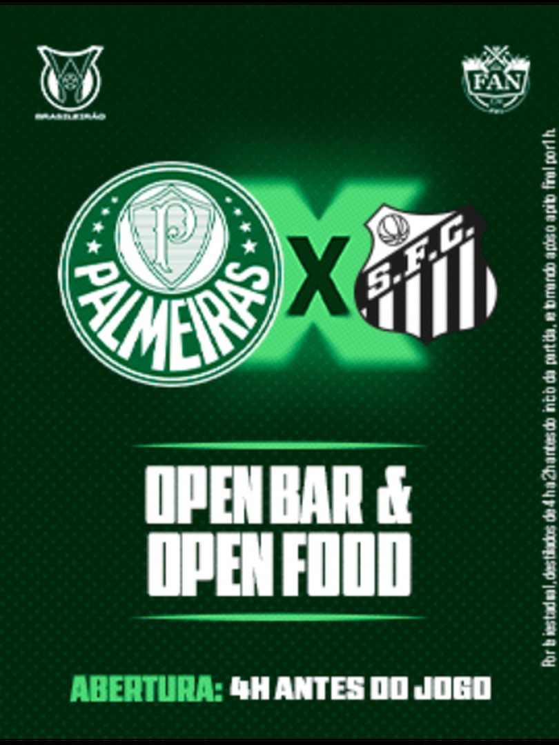Camarote Fanzone - Palmeiras x Santos