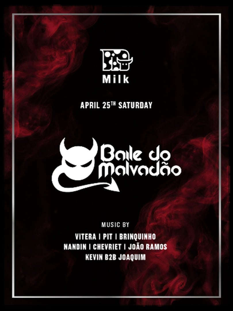 Baile do Malvadão | Milk Jurerê em Florianópolis