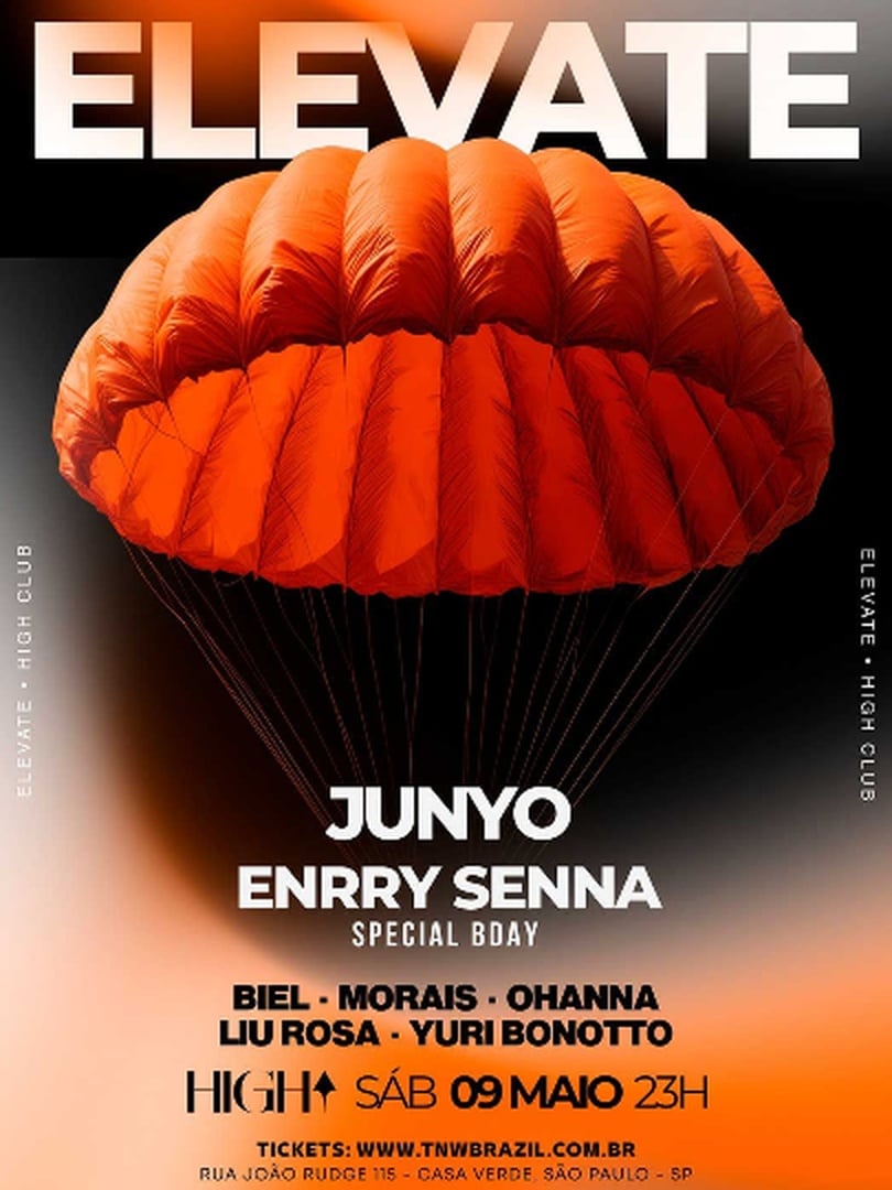 09.05 | Elevate | High Club | São Paulo | Tnw em São Paulo