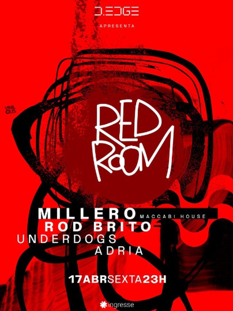 D-EDGE RIO apresenta RED ROOM