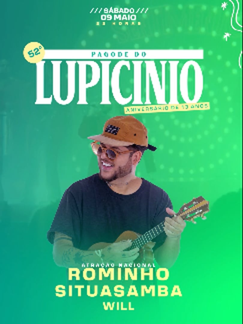 Pagode do Lupicinio 52° Edição | Deck 22 em Xangri-Lá