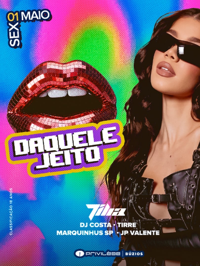 Daquele Jeito com Tilia no Privilege Buzios em Armação dos Búzios