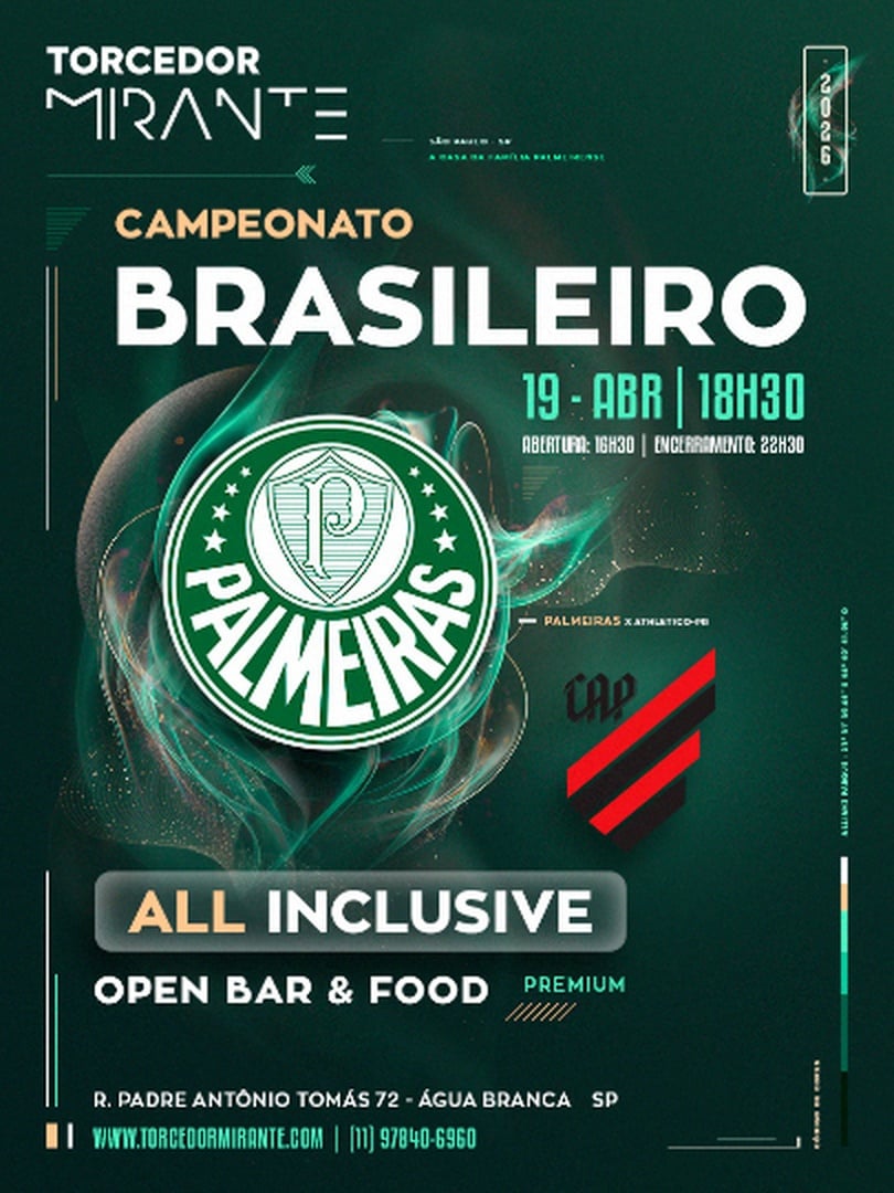 Torcedor Mirante - Palmeiras x Athletico Paranaense