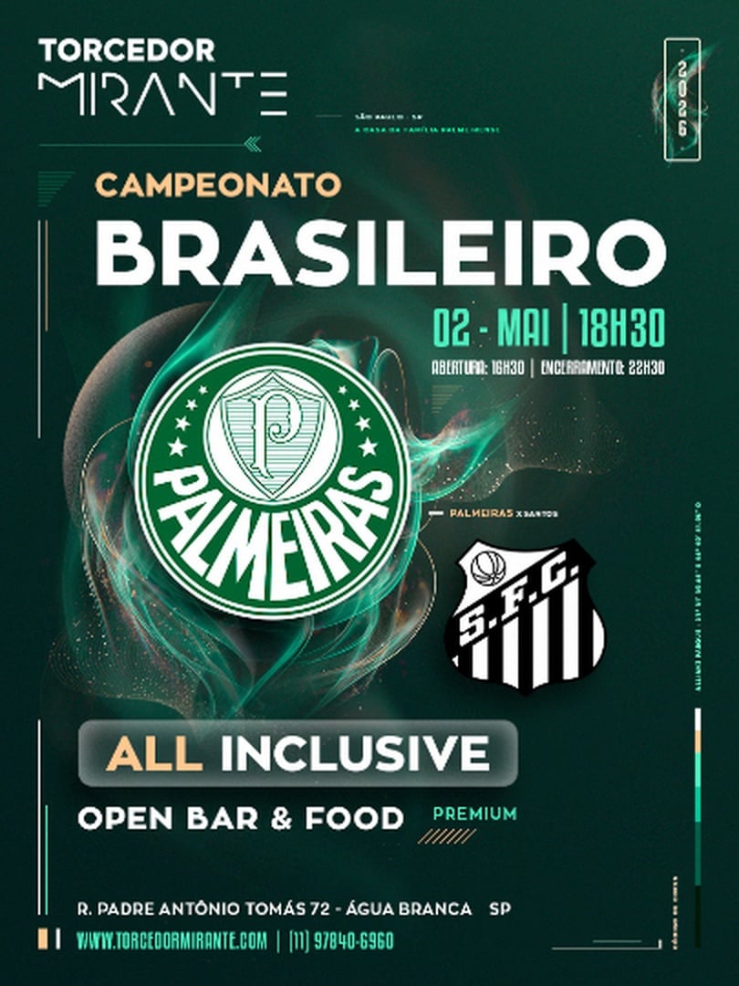 Torcedor Mirante - Palmeiras x Santos