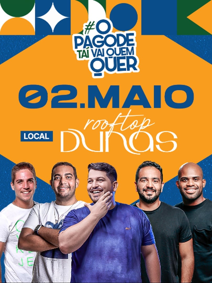 Rooftop Dunas - o Pagode Taí Vai Quem Quer Tal em Natal
