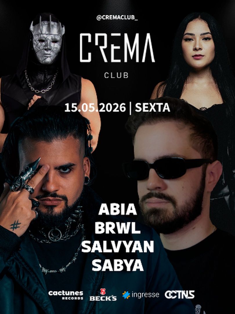 Capa do evento: Crema Club - 15.05