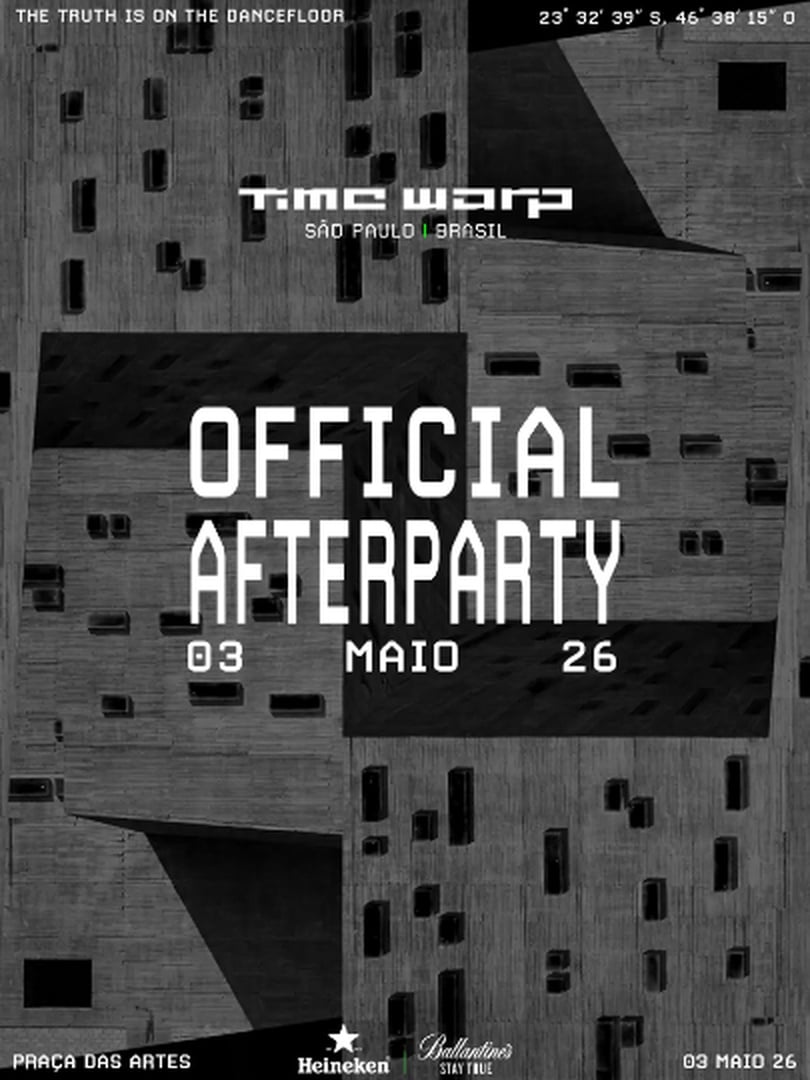 AFTERPARTY OFICIAL :: TIME WARP BRASIL 2026