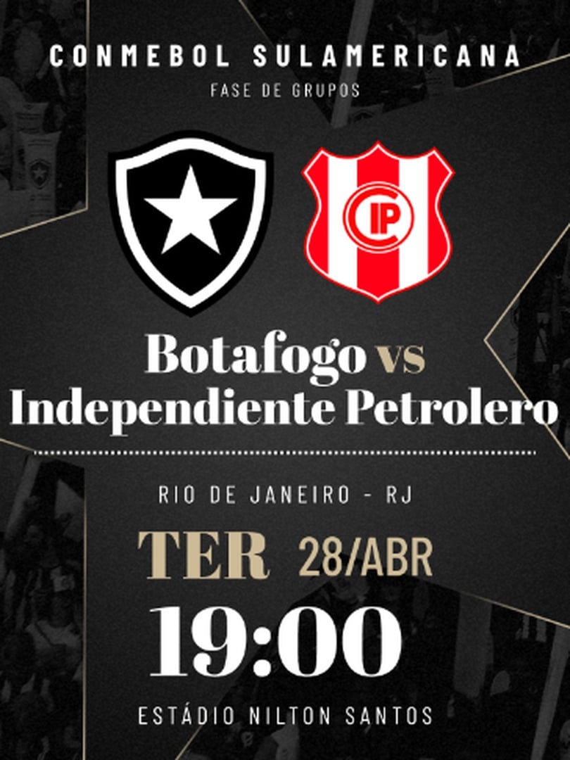 Botafogo x Independiente Petrolero - Conmebol Sulamericana