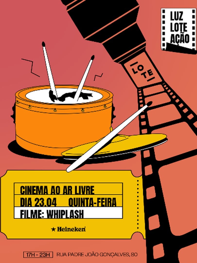 Luz, Lote, Ação! Cinema ao ar Livre