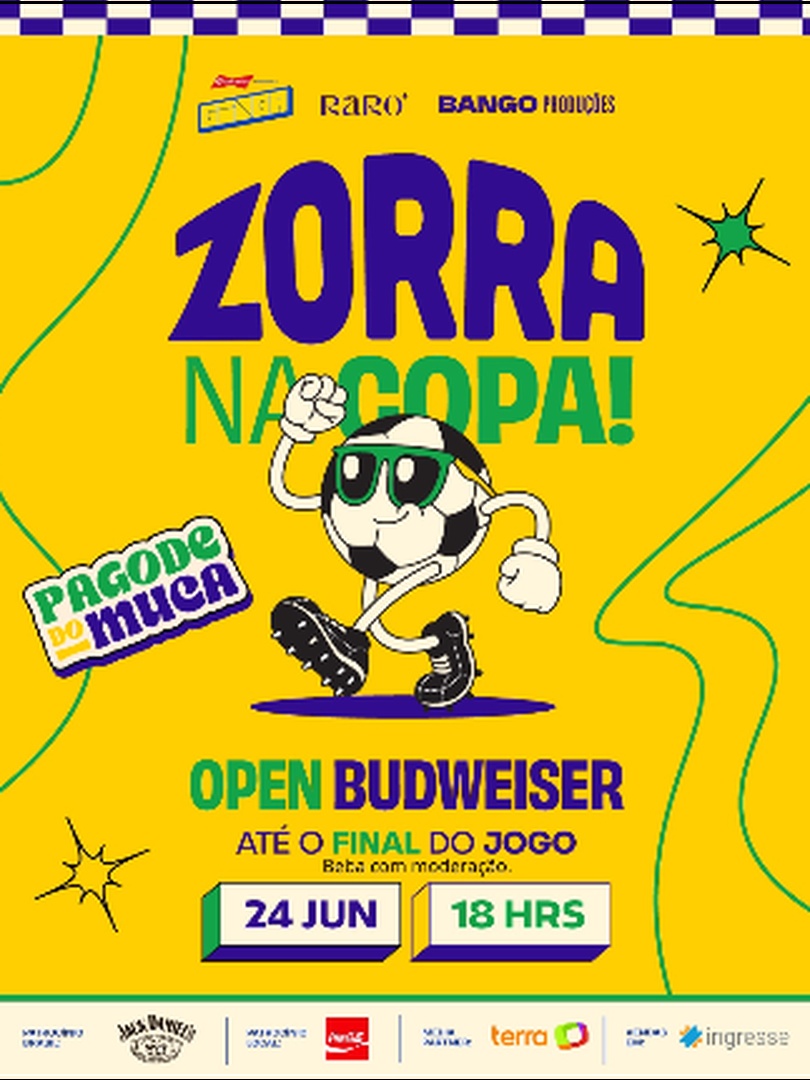 Pagode do Muca na Copa do Mundo - Open Budweiser em Nova Lima
