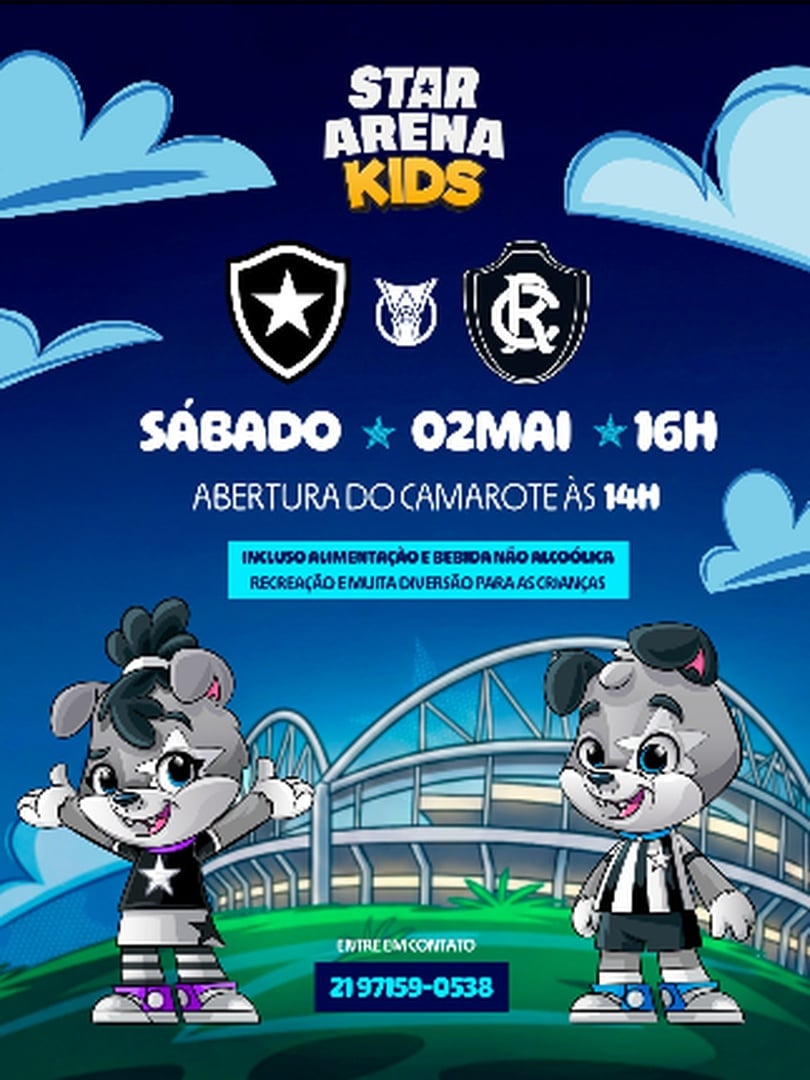 BOTAFOGO X REMO - STAR ARENA KIDS
