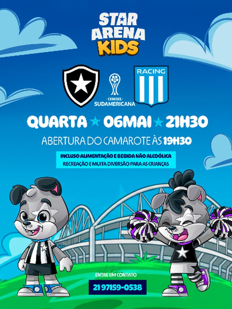 BOTAFOGO X RACING - STAR ARENA KIDS