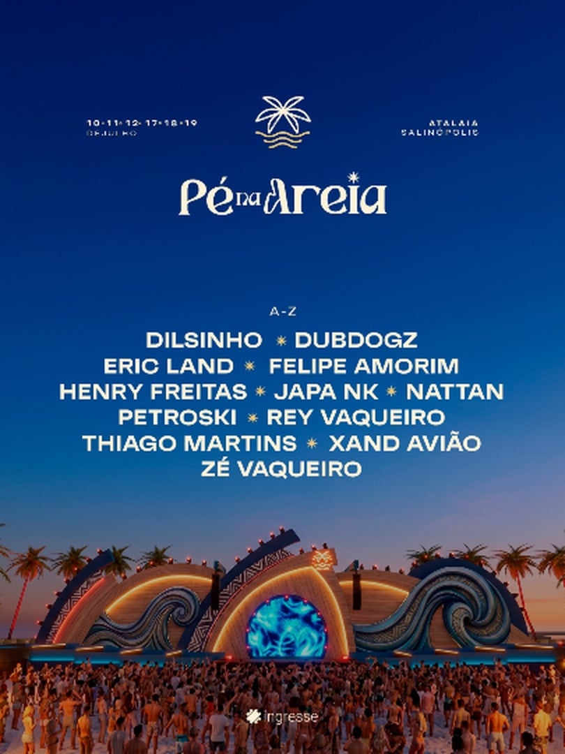 Pé na Areia em Salinópolis - Felipe Amorim + Zé Vaqueiro