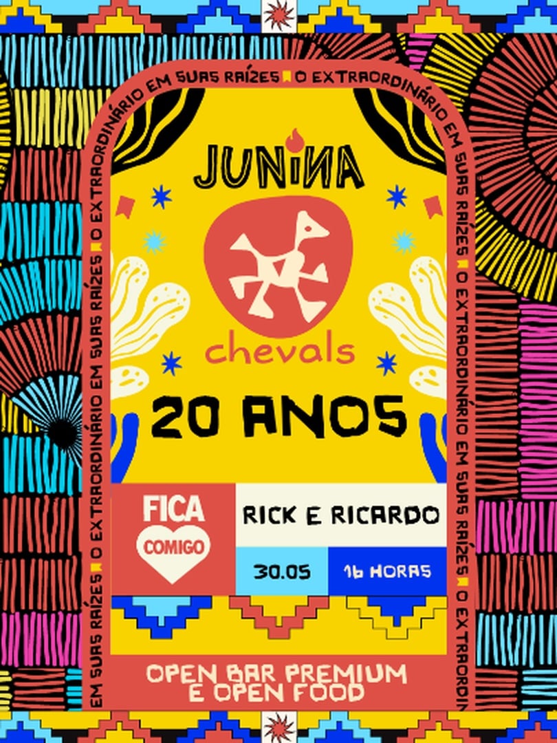 Junina Chevals 20 Anos em Nova Lima