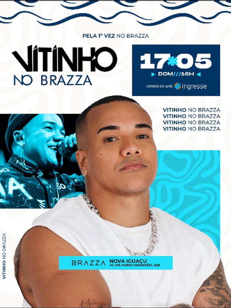 Vitinho no Brazza em Nova Iguaçu