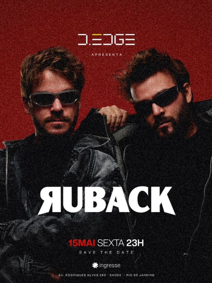 Capa do evento: D-EDGE RIO presents RUBACK