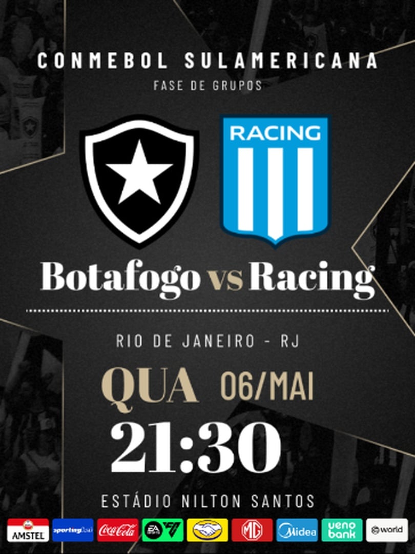 Botafogo x Racing - Conmebol Sulamericana