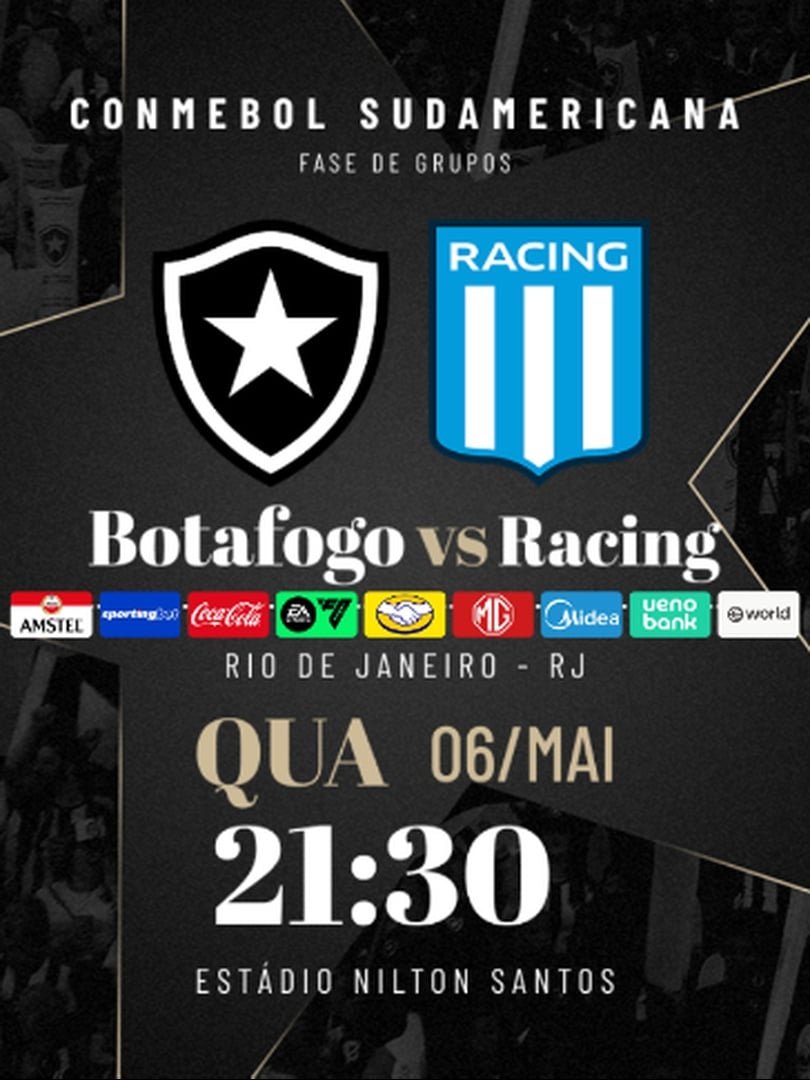 Botafogo x Racing - Conmebol Sudamericana