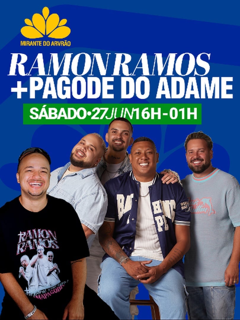 Ramon Ramos + Pagode do Adame no Mirante do Arvrão em Rio de Janeiro