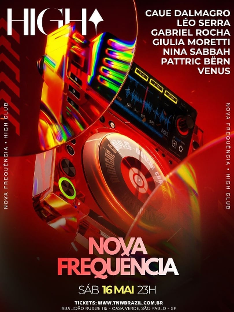Capa do evento: 16.05 | HIGH CLUB |  SÃO PAULO | TNW