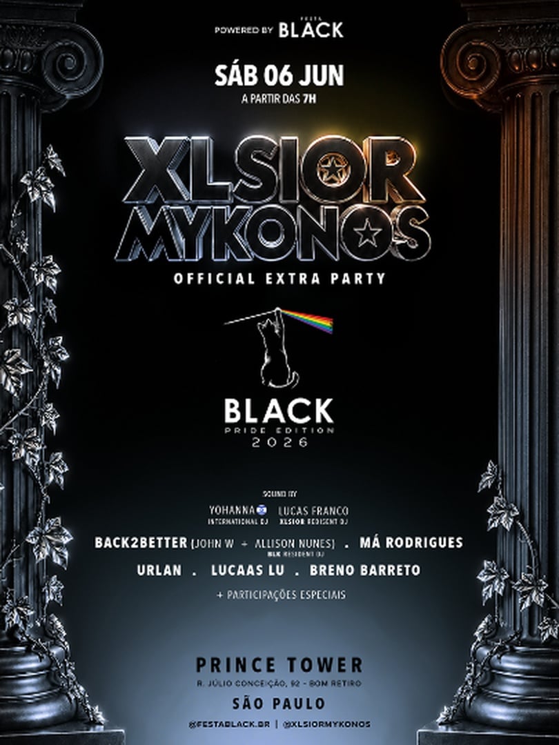 FESTA BLACK presents XLSIOR Mykonos - Official Extra Party
