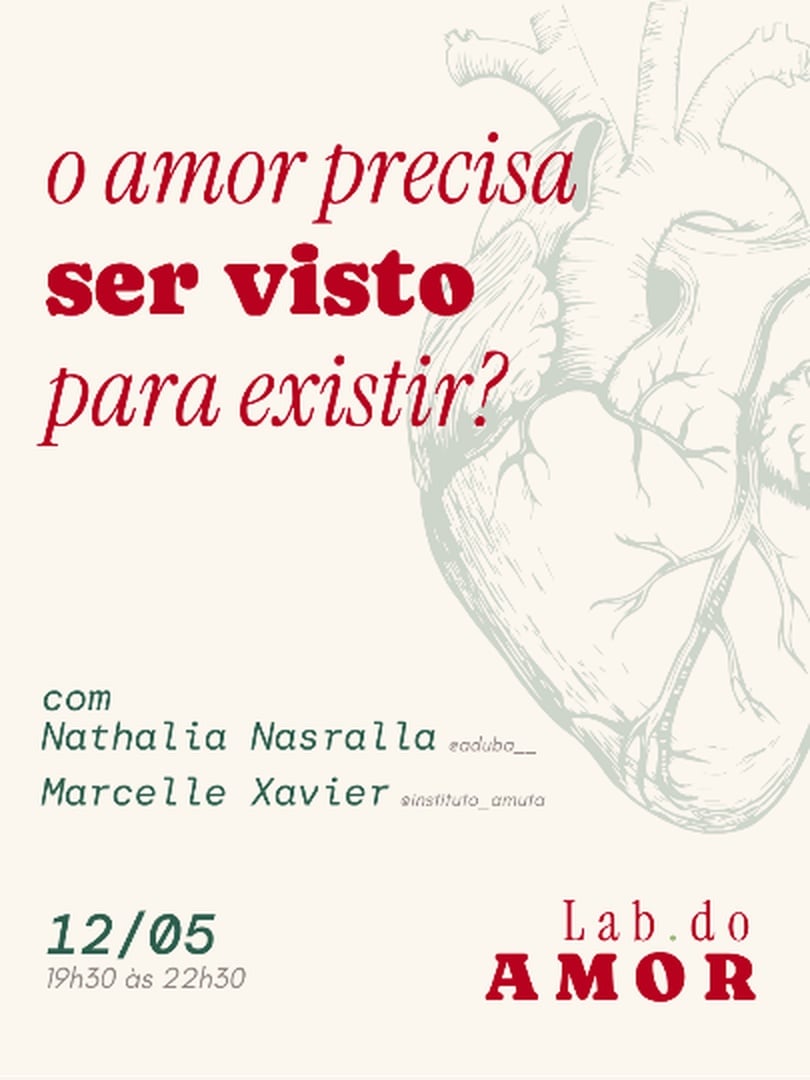 Lab do Amor: O amor precisa ser visto para existir?