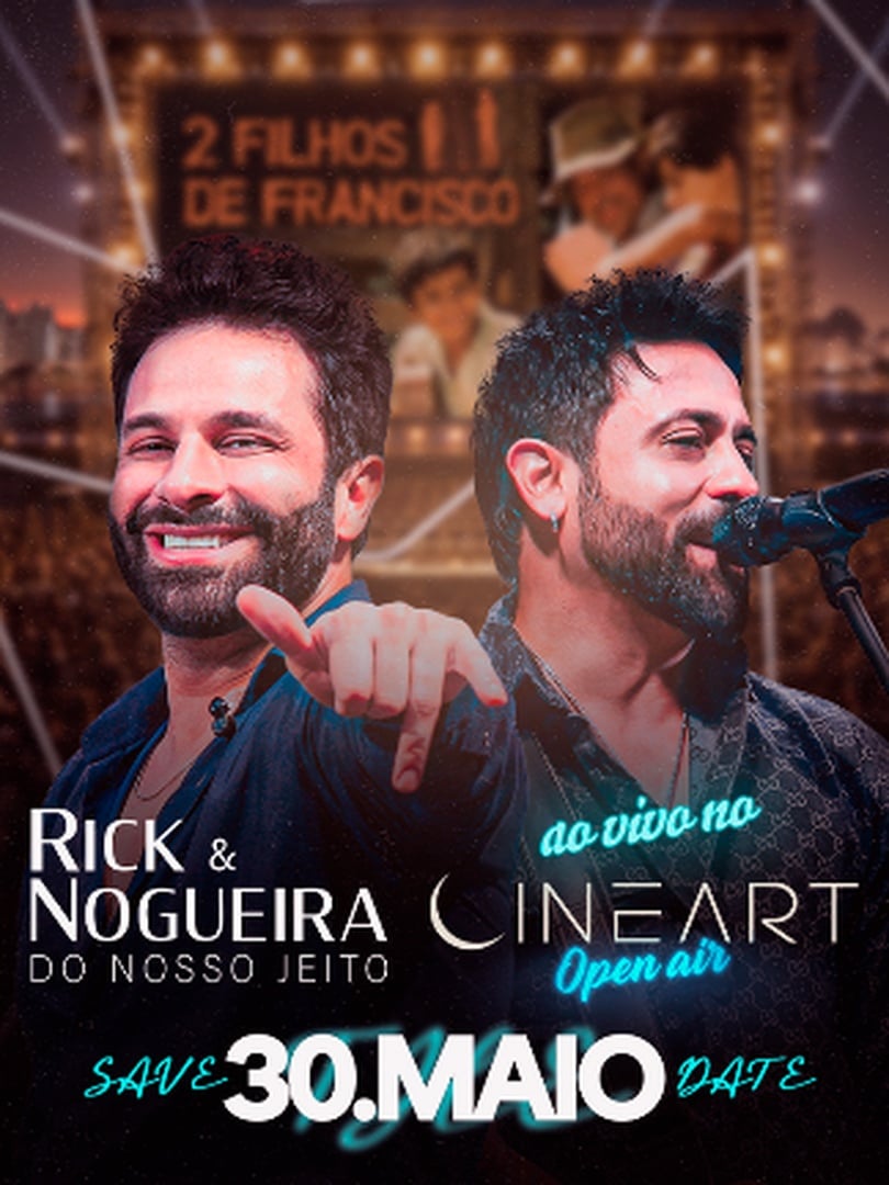 Rick & Nogueira - do Nosso Jeito no Cineart em Belo Horizonte