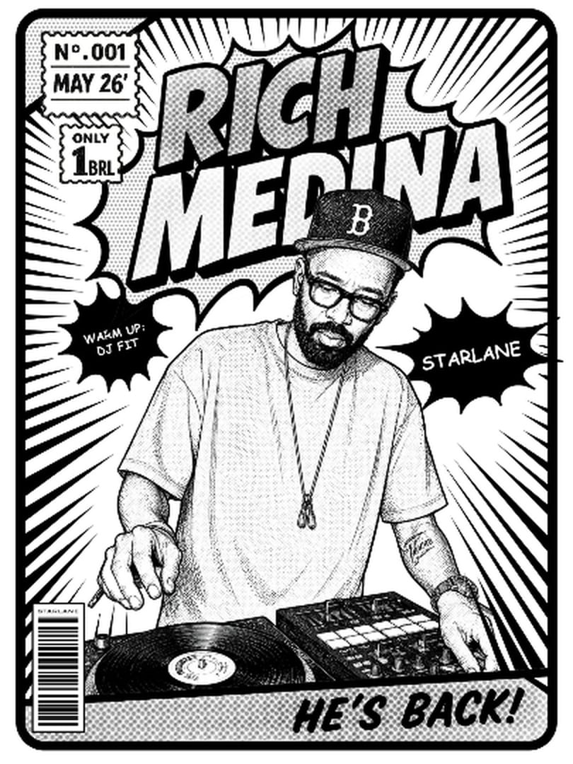 STARLANE 1 YEAR PRESENTS: RICH MEDINA