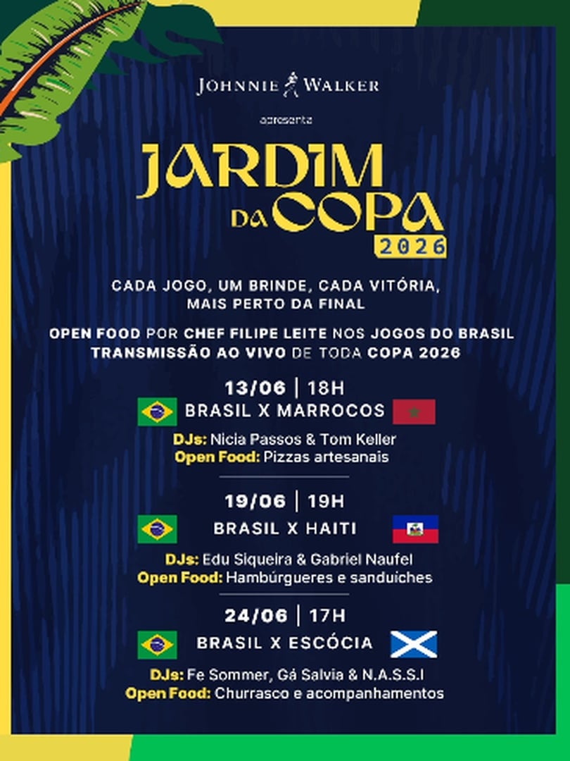 JARDIM DA COPA 2026 - by Johnnie Walker
