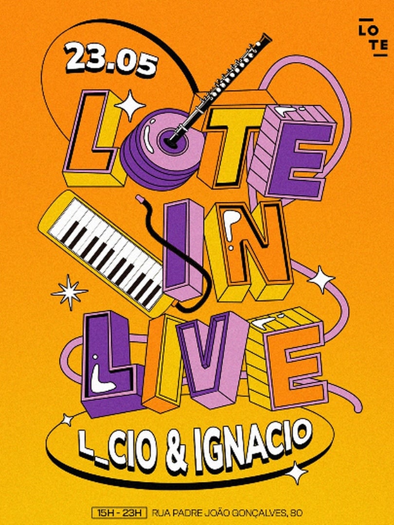 Lote In Live: L_Cio & Ignacio em São Paulo