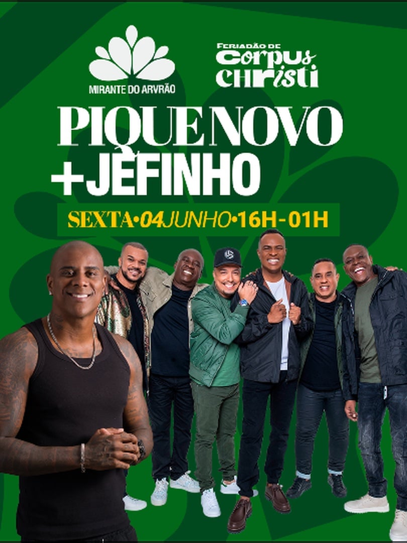 Pique Novo + Jefinho no Mirante do Arvrão em Rio de Janeiro