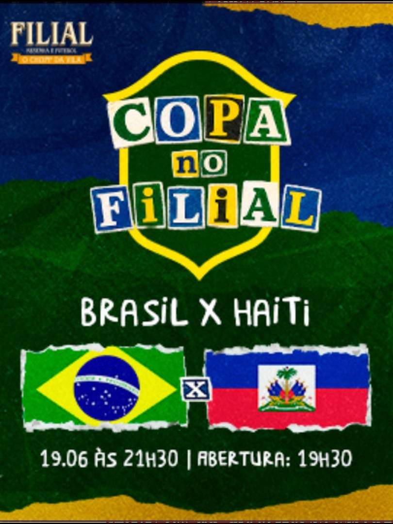Copa no Filial - Brasil x Haiti