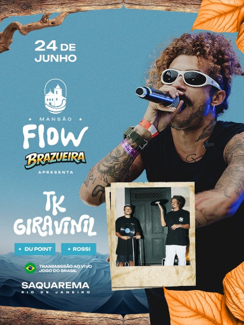 Mansão Flow Apresenta Brazueira Lost em Saquarema