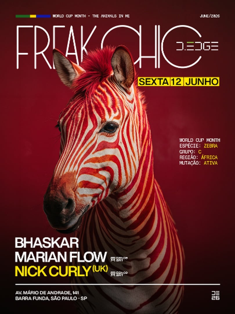 FREAK CHIC D-EDGE SP pres.: P1: NICK CURLY (UK). BHASKAR. MARIAN FLOW