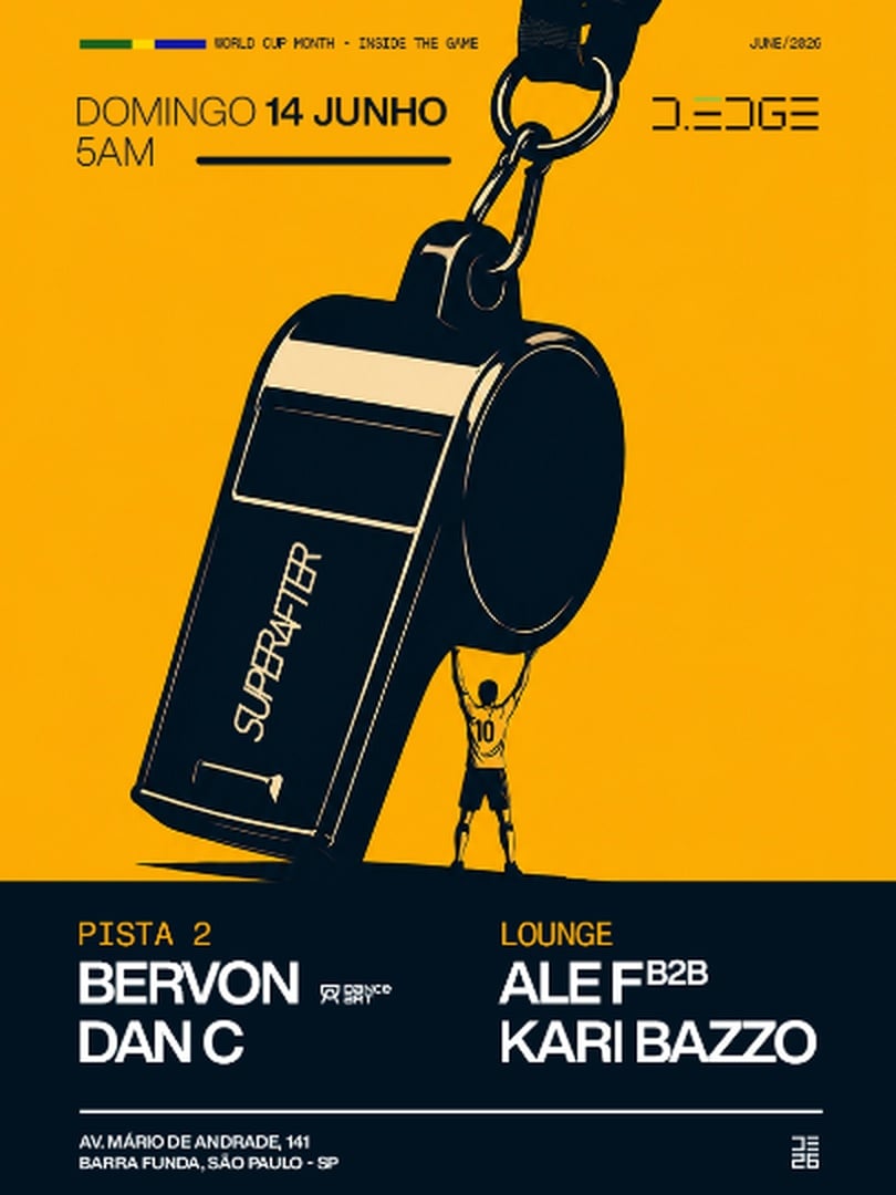 SUPERAFTER D-EDGE SP pres.: P2: BERVON. DAN C // LOUNGE:  ALE F b2b KARI BAZZO